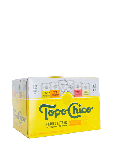 Topo Chico Hard Seltzer 12pk cans - Surdyk's